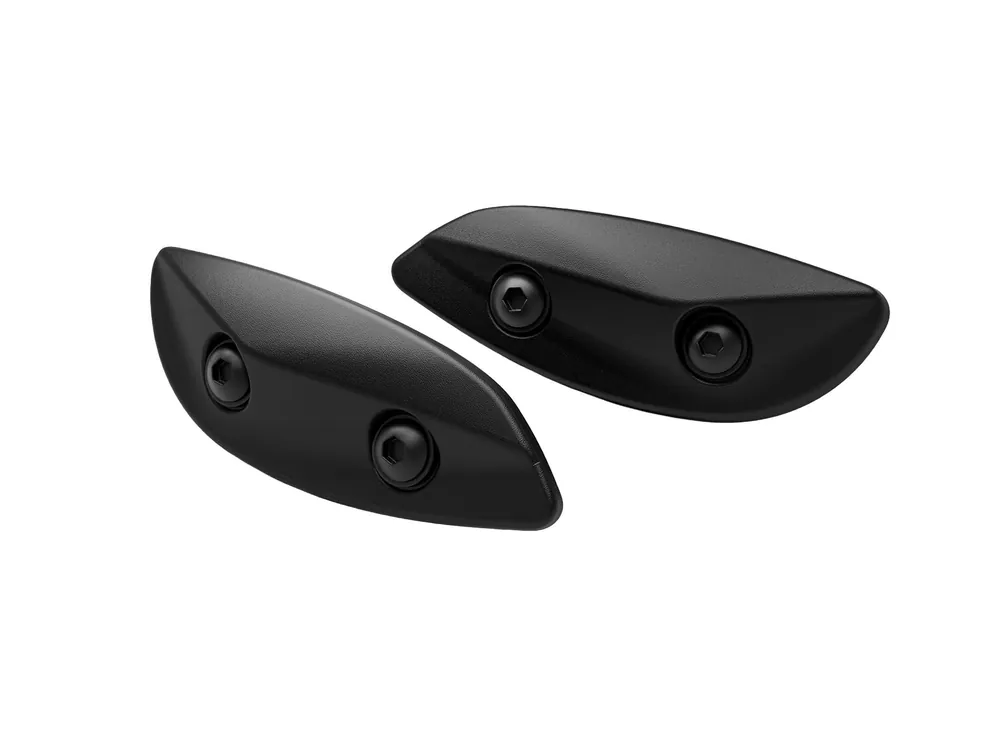 Top Vente Cache pour logement de rétroviseur noir pour Aprilia RS 660 /Factory (25-) / RSV 4 1100 /Factory (25-)