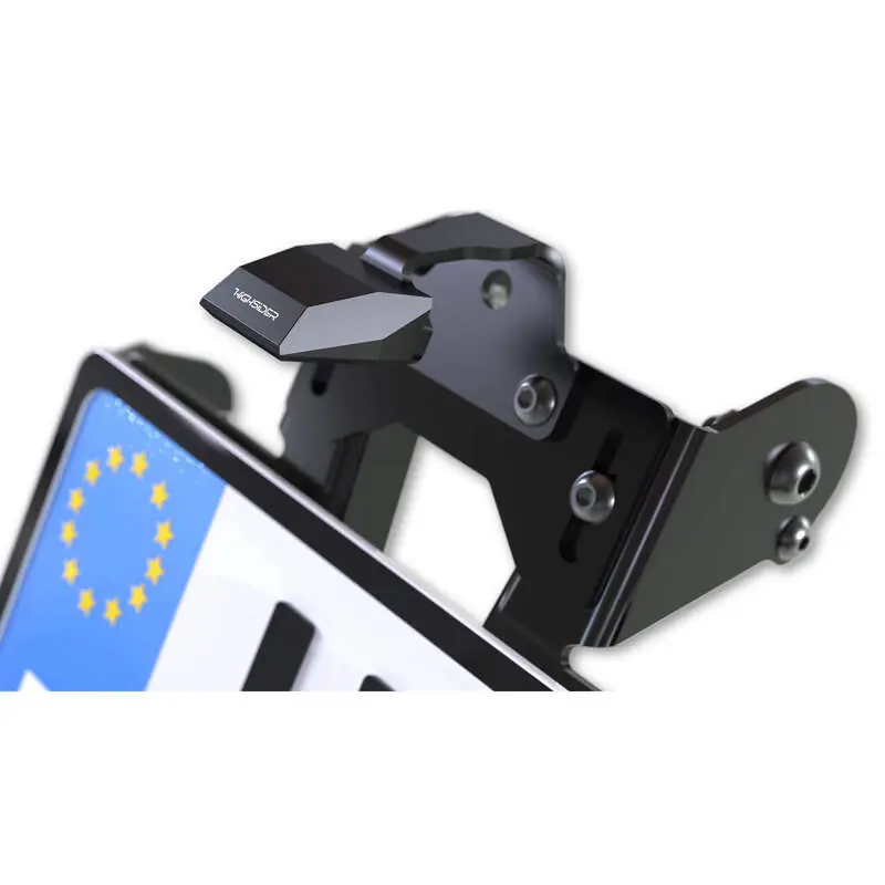 HIGHSIDER pro Support de plaque d'immatriculation Akron-RS Pro universel Solde