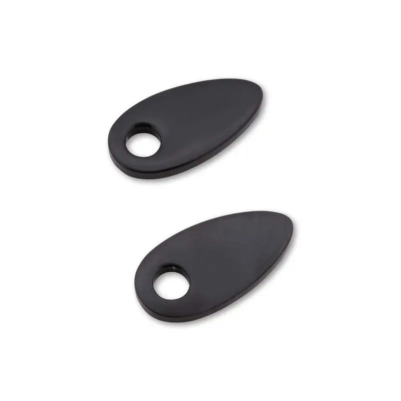 Vente Flash HIGHSIDER smart Plaques de montage Indy Spacer Aluminium noir