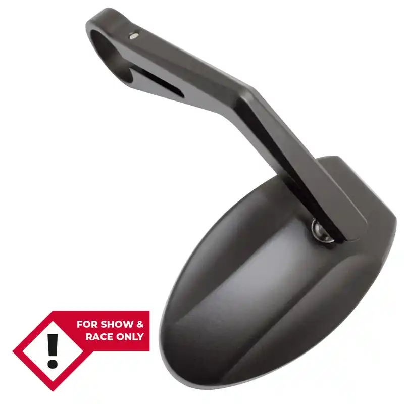 HIGHSIDER smart Rétroviseur d'extrémité de guidon Ferrara noir (1pc) Vente Directe
