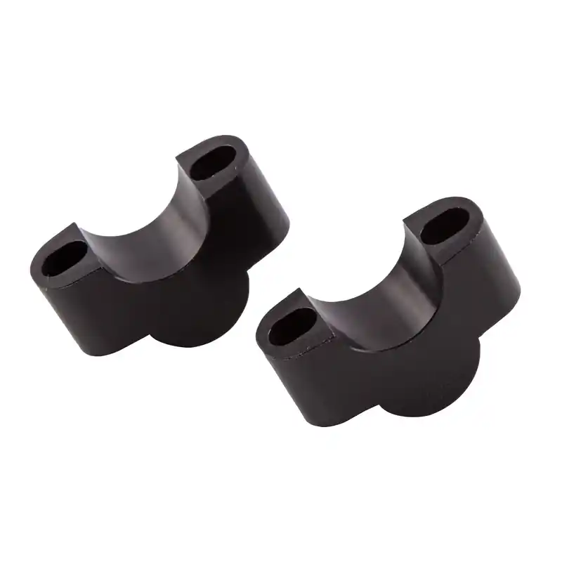 HIGHSIDER pro Réhausseur de guidon Noir 25 mm, Pour guidon Ø28,6mm Offre Du Jour