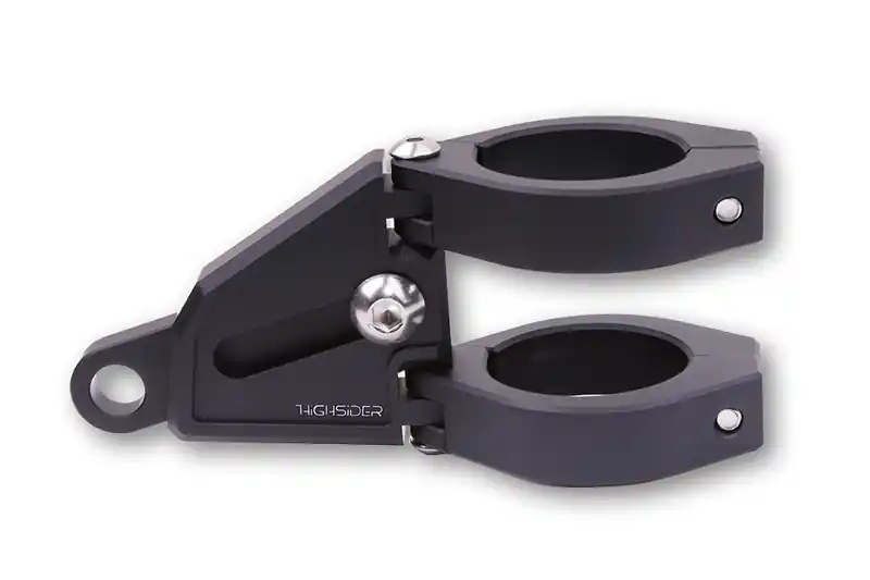 Affaire À Saisir HIGHSIDER pro Extend Jeu de supports de lampe noir, CNC, aluminium, pour Ø 35-37 mm, réglable en longueur