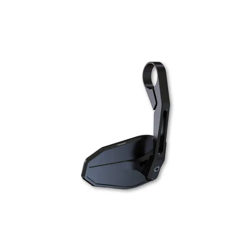 Nouveauté HIGHSIDER pro Rétroviseur d'extrémité de guidon Victory-Slim Noir long (1pc)