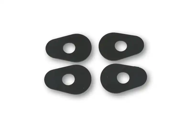 HIGHSIDER smart Plaques de montage Indy Spacer Noir Pour divers Yamaha Prix Bas