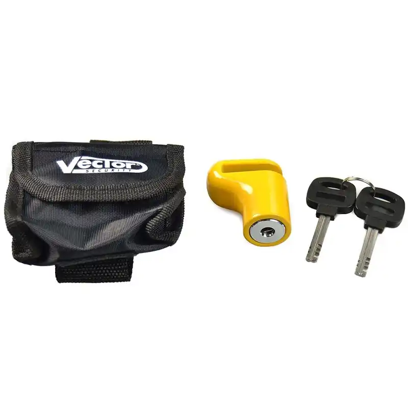 Prix Bas VECTOR Disc Mini antivol pour disque de frein - Ø5mm Jaune