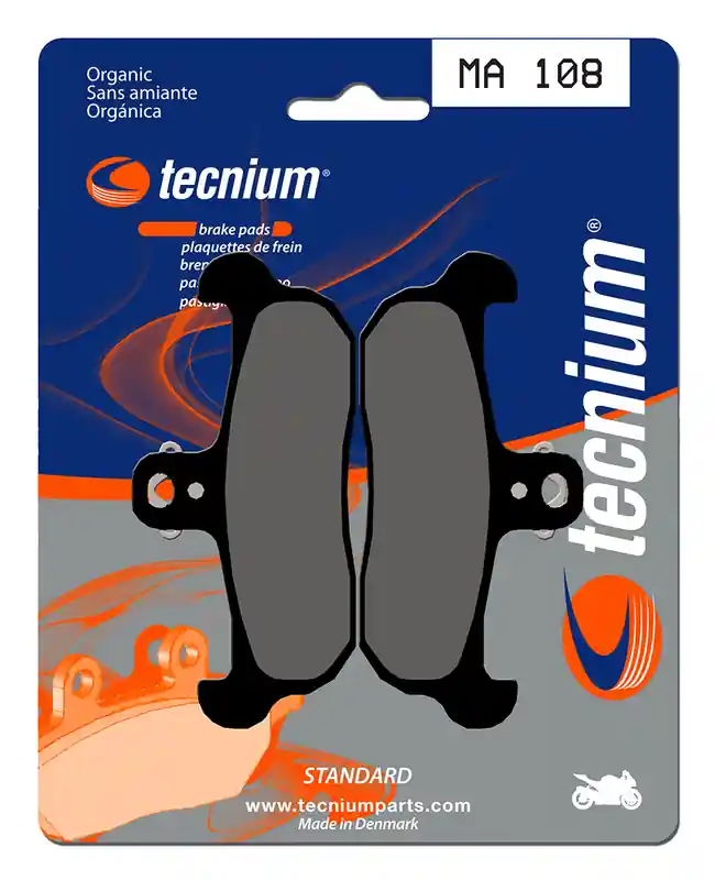 Tecnium Street Organische Bremsbeläge - MA108 Nouvel Arrivage