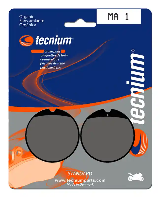 Tecnium Street Organische Bremsbeläge - MA1 Expédition Rapide
