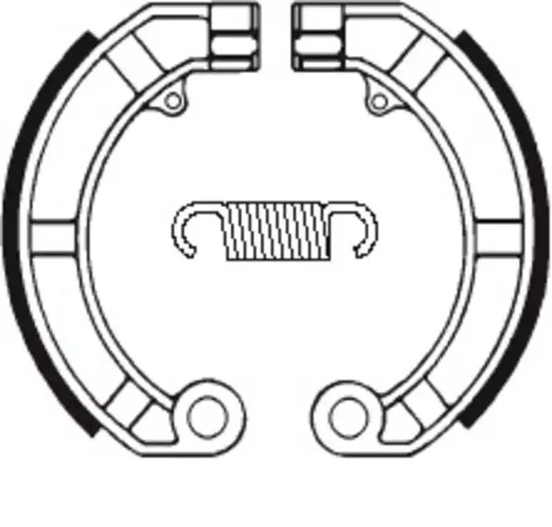 Patins de frein organiques pour scooter Tecnium - BA146 Meilleur Prix