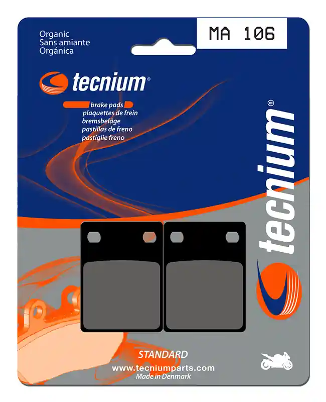 Tecnium Street Organische Bremsbeläge - MA106 Promotion Saisonnière