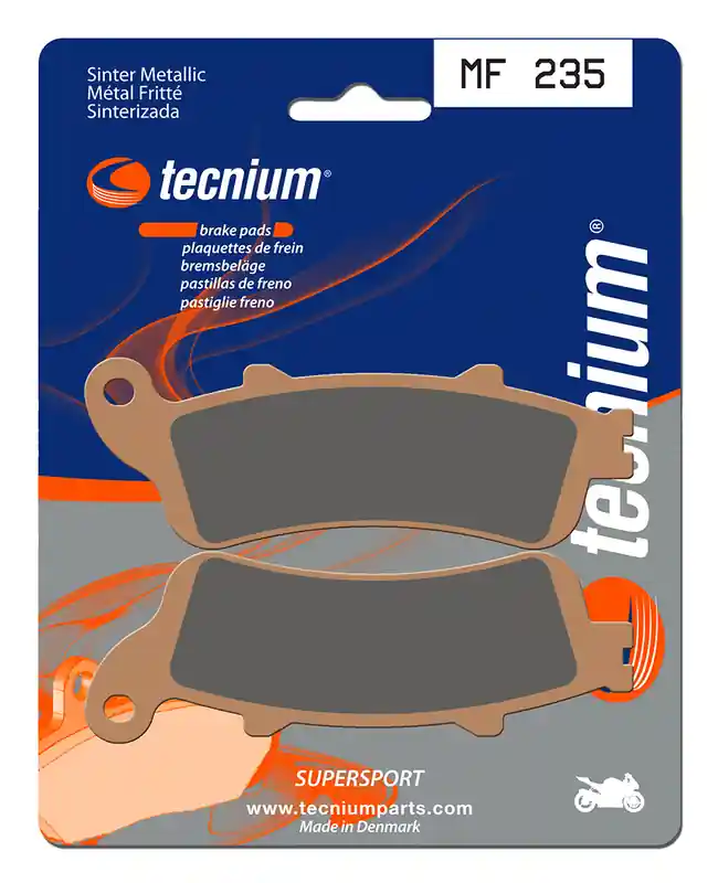 Tecnium Street Performance Sintermetall Bremsbeläge - MF235 Meilleur Prix