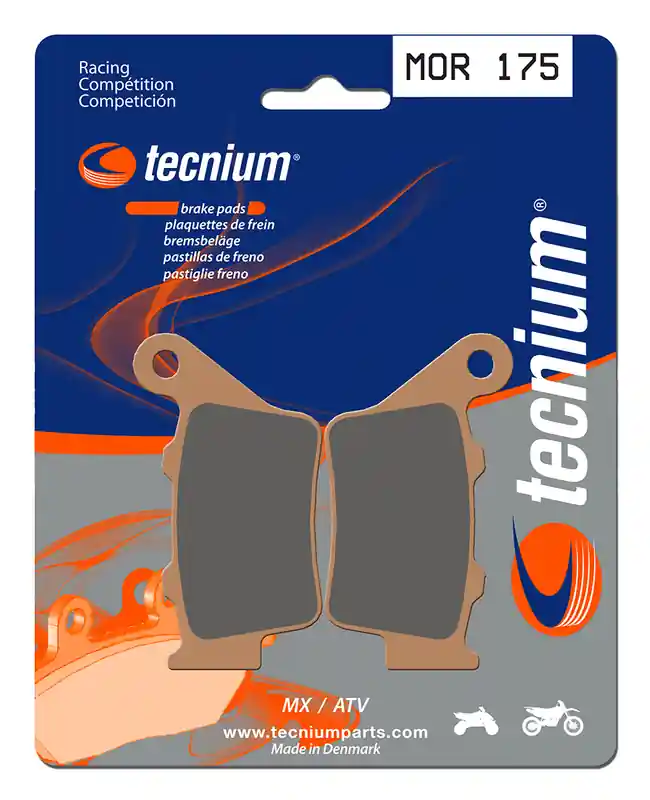 Soldes Tecnium Racing MX/ATV Sintermetall Bremsbeläge - MOR175