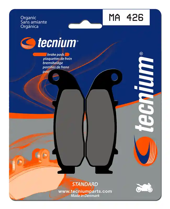 Réduction Plaquettes de frein organiques Tecnium Street - MA426