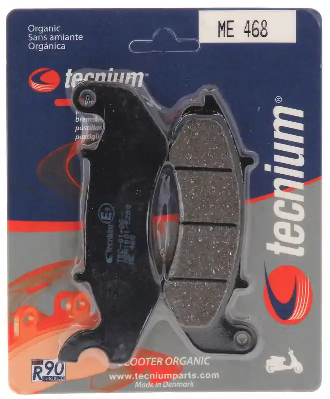 Acheter En Ligne Plaquettes de frein organiques pour scooter Tecnium - ME468