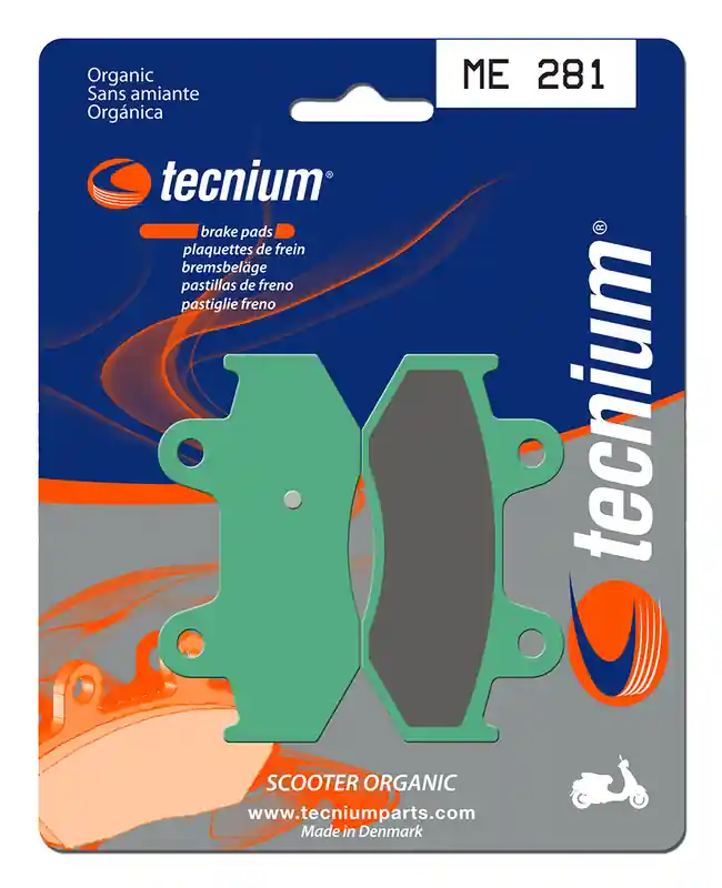Solde Tecnium Scooter Organische Bremsbeläge - ME281