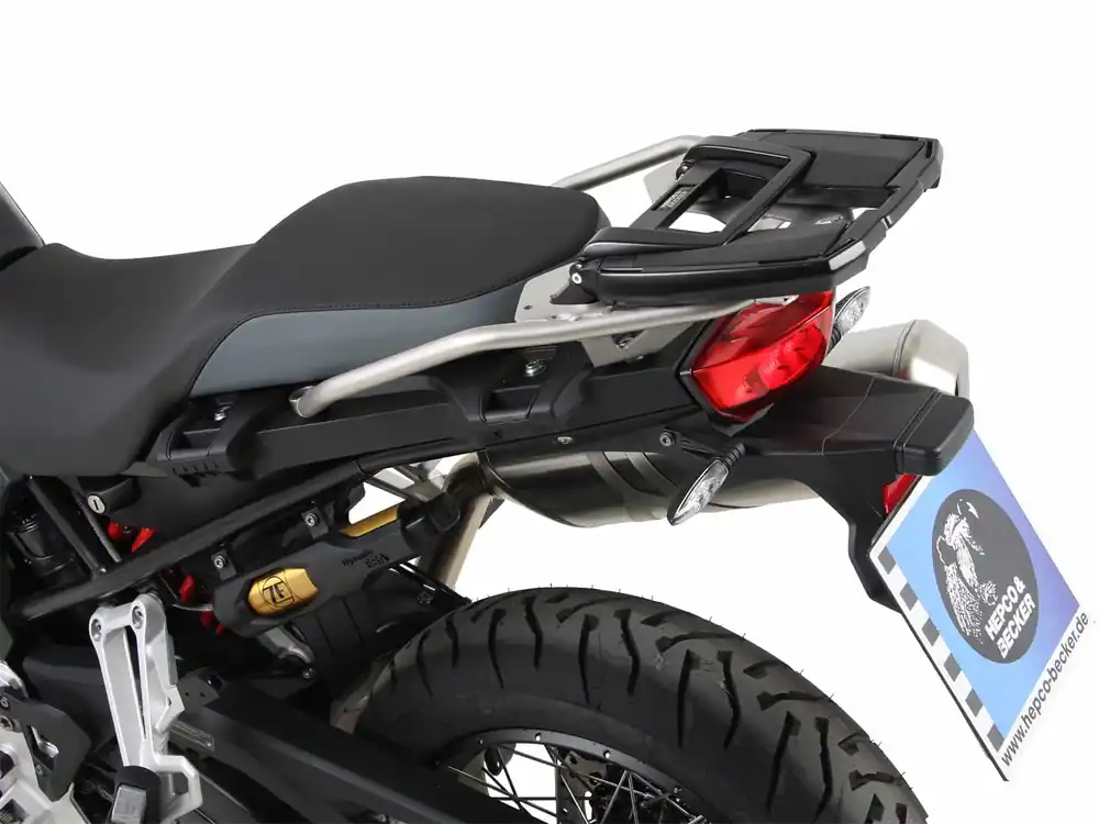 Easyrack support de topcase noir pour combinaison avec pont d'accessoires d'origine pour BMW F 750 GS Commander Maintenant
