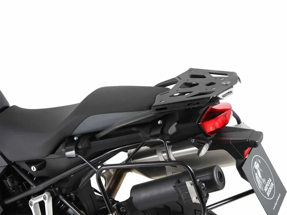 Prix Cassé Minirack porte-bagages arrière souple noir pour BMW F 750 GS Hepco & Becker