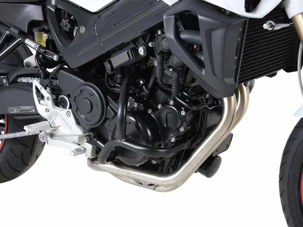 Satisfait Ou Remboursé Arceau de protection moteur noir grand modèle pour BMW F 800 R (15-) Hepco & Becker