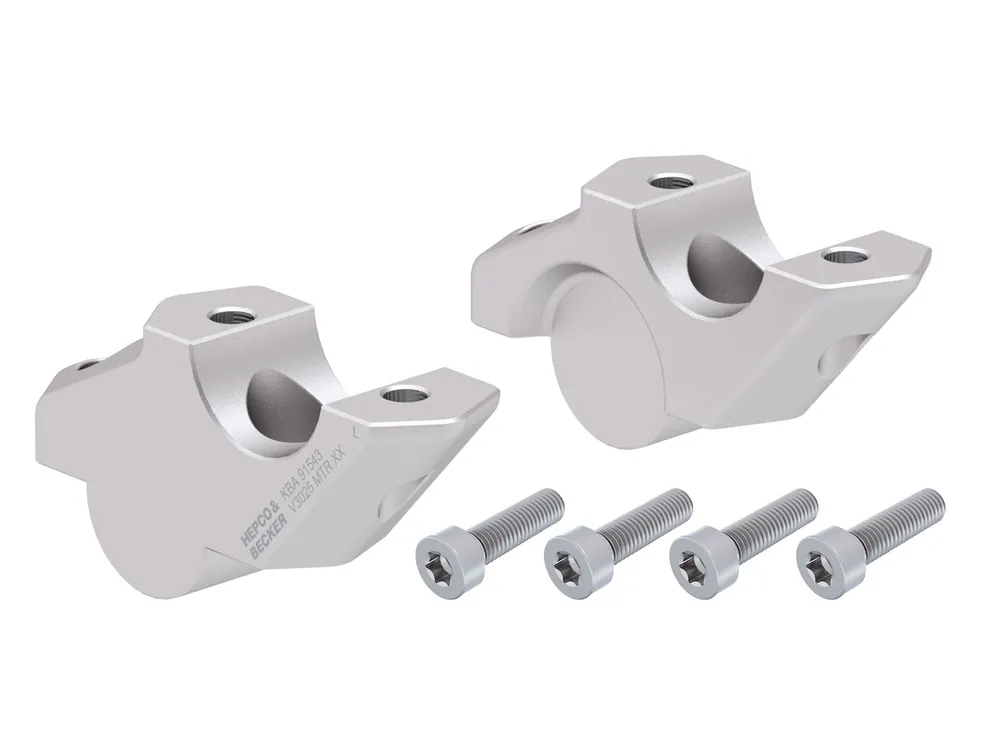 Augmentation du guidon H=30 mm avec décalage de 25 mm en arrière pour BMW F 900 R (25-) Hepco & Becker Petit Prix