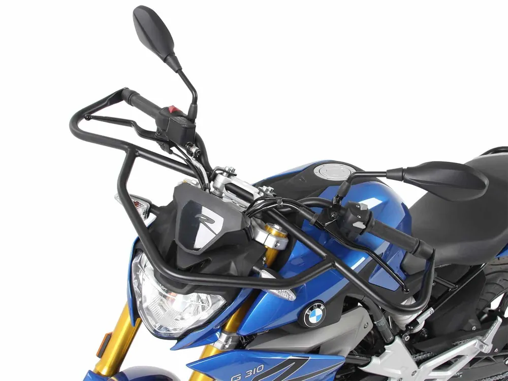 Pas Cher Barre de protection avant noire pour BMW G 310 R (16-) Hepco & Becker