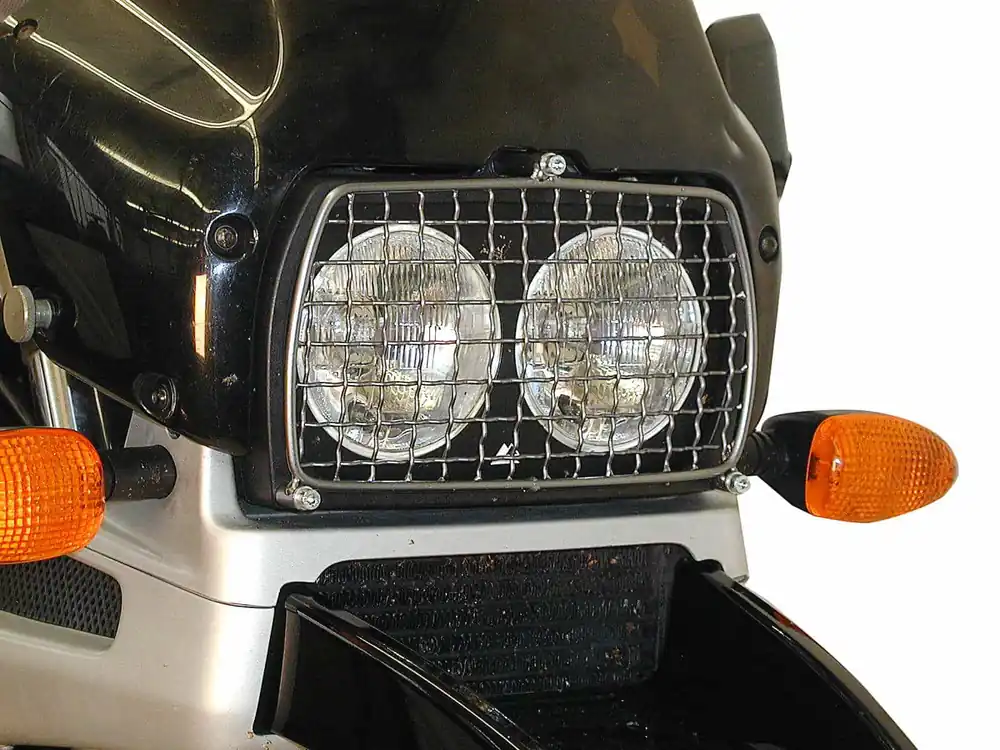 Vente Directe Grille de protection des feux noire pour BMW R 850 GS (98-00)/R 1100 GS (94-99) Hepco & Becker