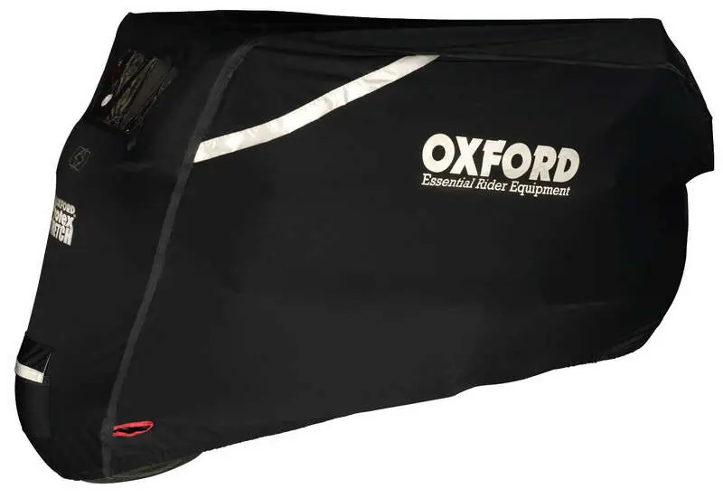 Soldes Oxford Outdoor Abdeckplane Protex Stretch Schwarz - Motorrad / Scooter - L