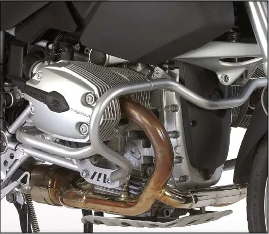 Arceau de protection du moteur argenté pour BMW R 1200 GS (04-12) Hepco & Becker Offre Exclusive