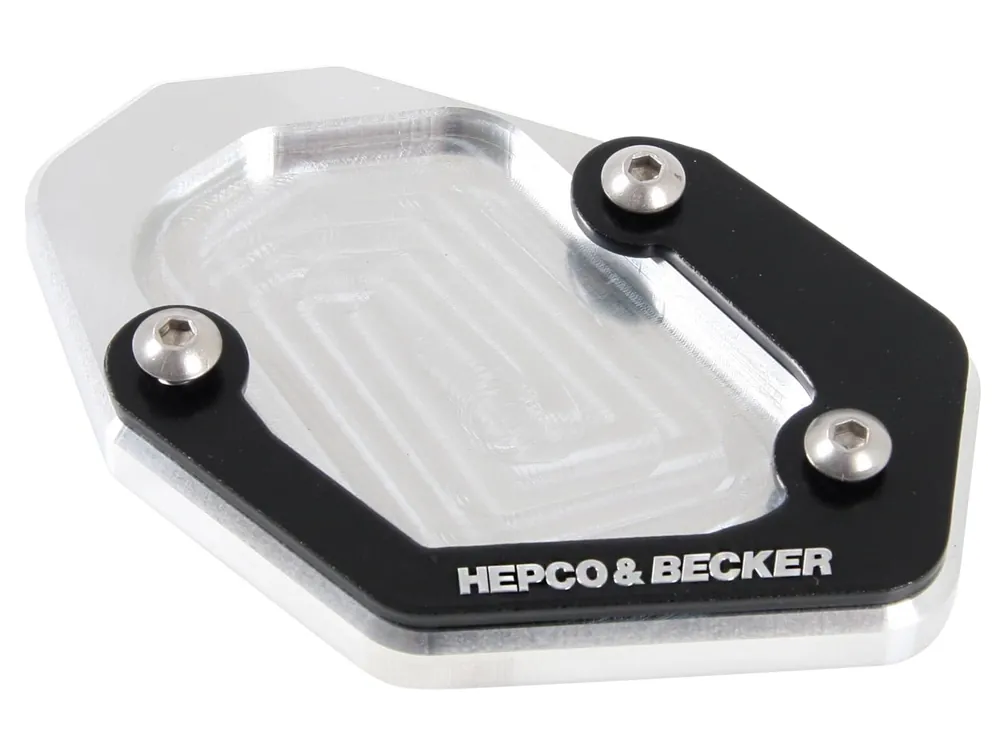 Commander Maintenant Plaque de béquille latérale pour BMW R 1200 GS Adventure (06-13) Hepco & Becker