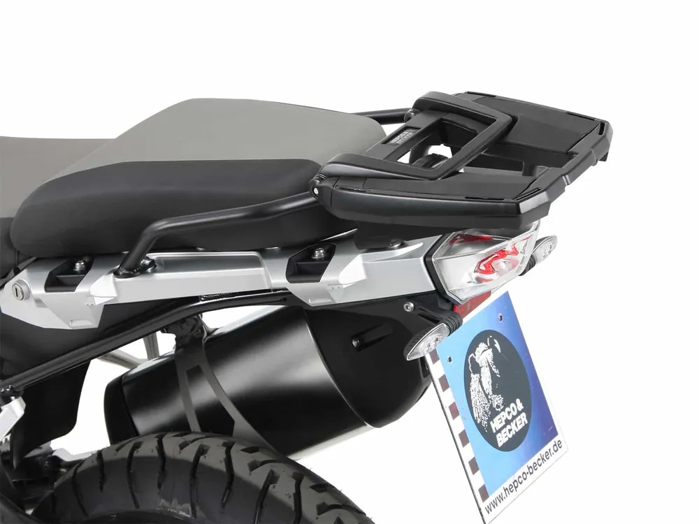 Support de top case Easyrack noir pour BMW R 1200 GS Adventure (14-18) Hepco & Becker Seulement Aujourd'hui