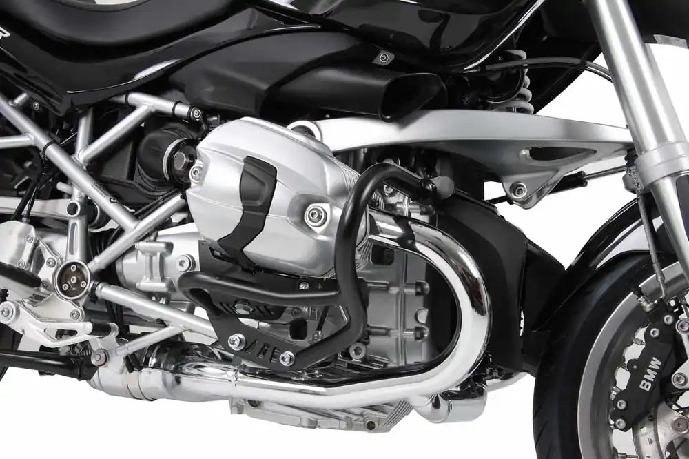 Meilleur Prix Arceau de protection moteur noir pour BMW R 1200 R (11-14) Hepco & Becker