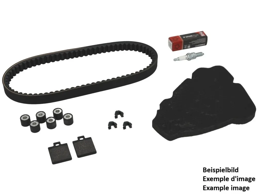 Inspektionskit Plus mit Bremsbelägen Piaggio Liberty 50 2T 2007-2011 - NF ProKit Retour Gratuit