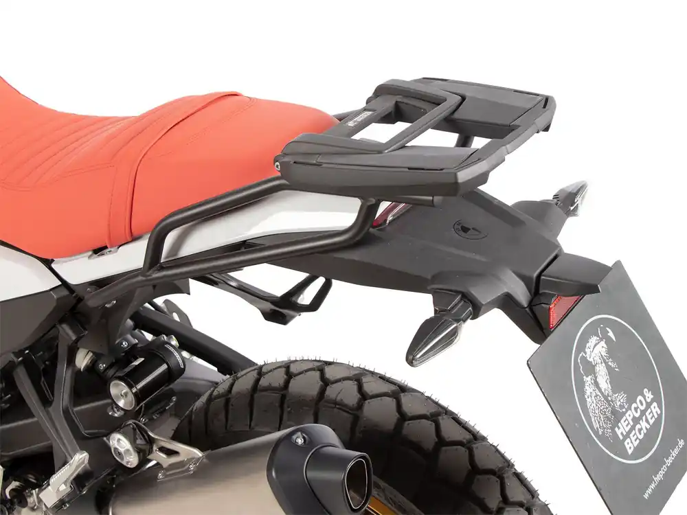 Commander Vite Support de top case Easyrack noir pour BMW R 12 G/S (25-) Hepco & Becker