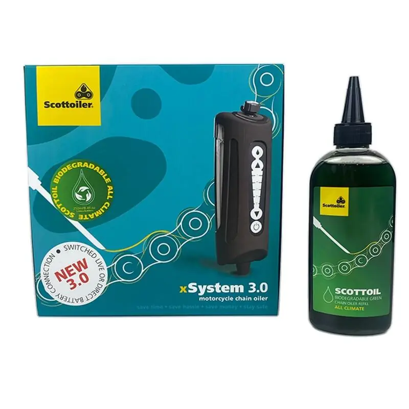 Meilleur Prix Scottoiler Xsystem 3.0 + 250 ml Öl All Climate Biodegradable