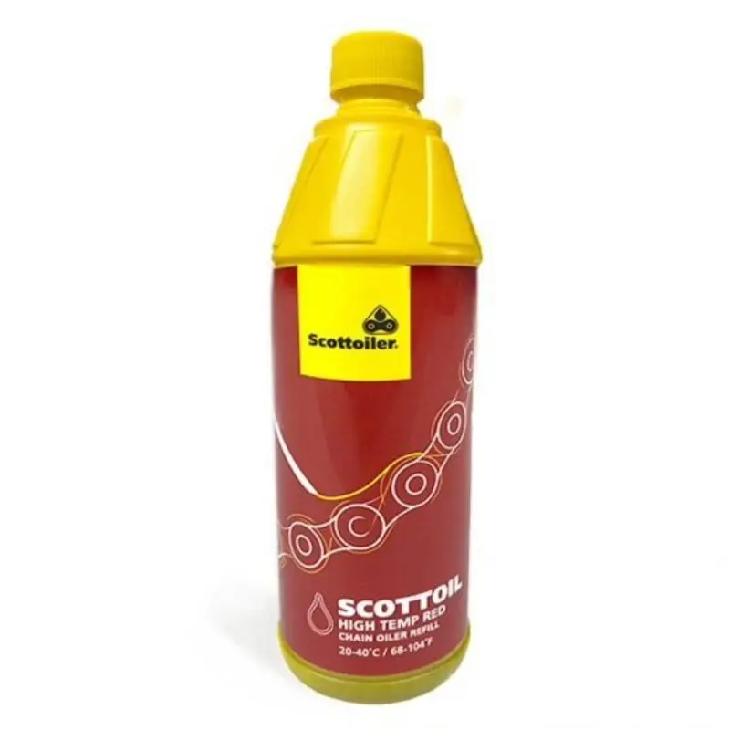 Jusqu&rsquo;à Épuisement Des Stocks Scottoiler Ölnachfüllung für eSystem & vSystem Red Kit Hochtemp. 20-40°C – 500ml
