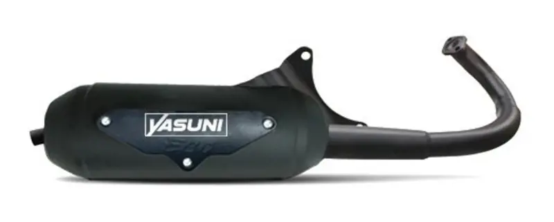 Promotion Yasuni Eco Komplett Auspuff – Edelstahl Schwarz