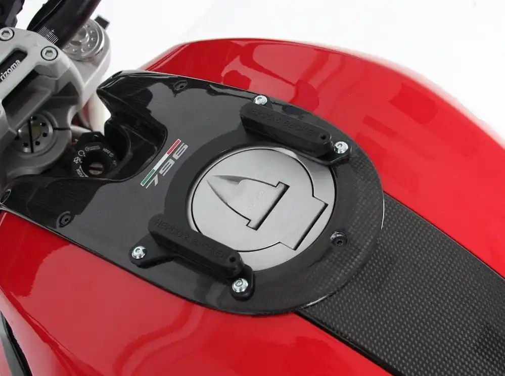 Livraison Express Anneau de réservoir Basic avec unité de fermeture de la sacoche de réservoir pour Ducati Monster 1100 (09-10)