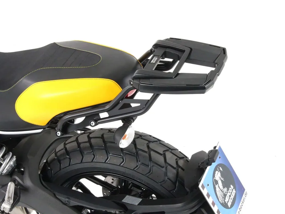 Easyrack porte-topca noir pour Ducati Scrambler 400 Sixty2 (16-20) Hepco & Becker Nouveauté
