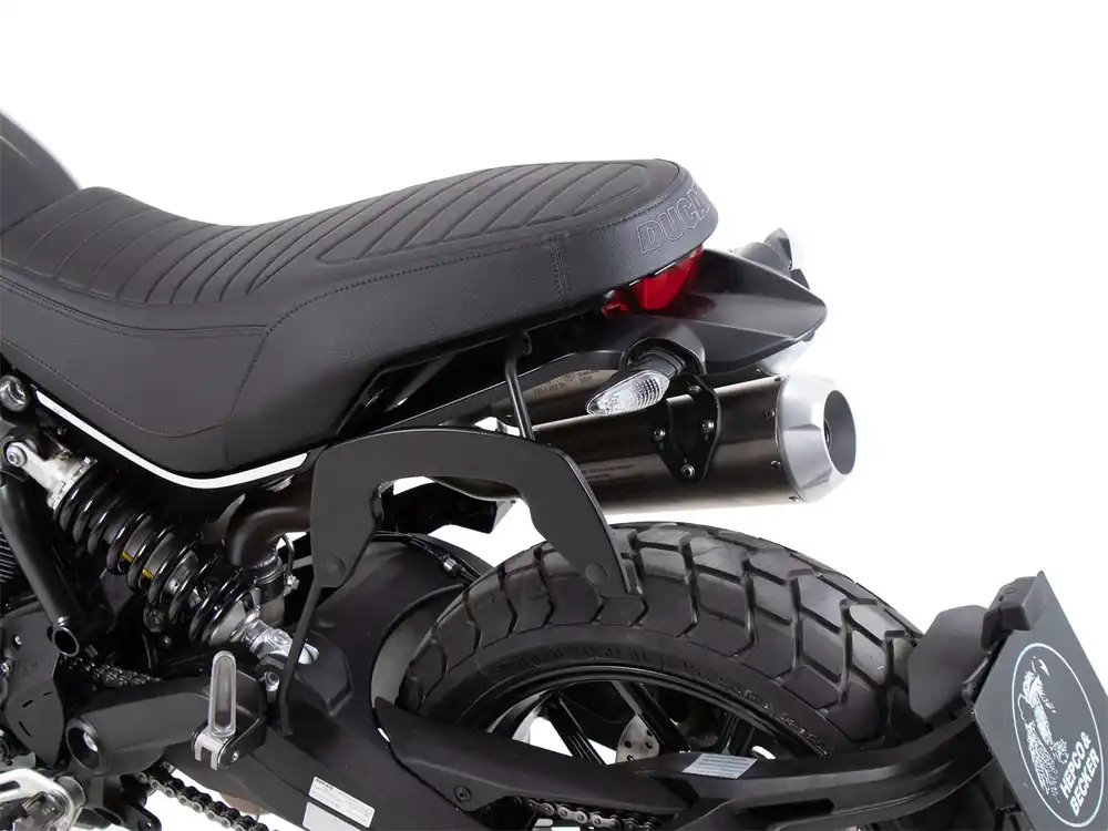 Supports latéraux C-Bow gauche pour Ducati Scrambler 1100 Dark Pro /Pro /Sport Pro (21-24) Hepco & Becker Livraison Express
