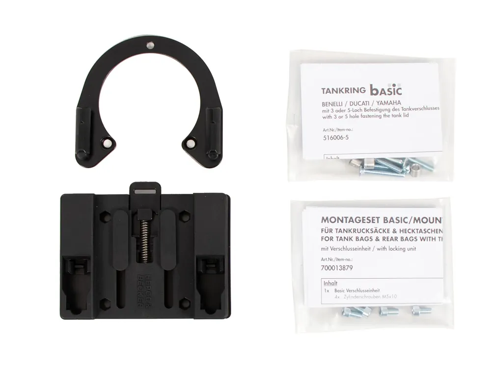 Vente Flash Anneau de réservoir Basic avec unité de fermeture de la sacoche de réservoir pour Ducati Supersport 950 /S (21-24)