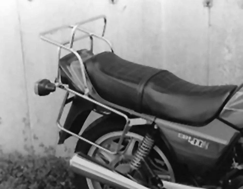 Promotion Pont de bagages tubulaire Support de top case et support de valises latérales pour Honda CB 250 N /400 N (81-86)