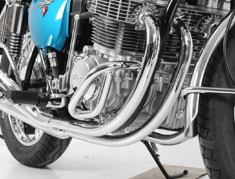Arceau de protection moteur chromé pour Honda CB 750 Four K0-K6 / F1/F2 (70-76) Hepco & Becker Vente Directe