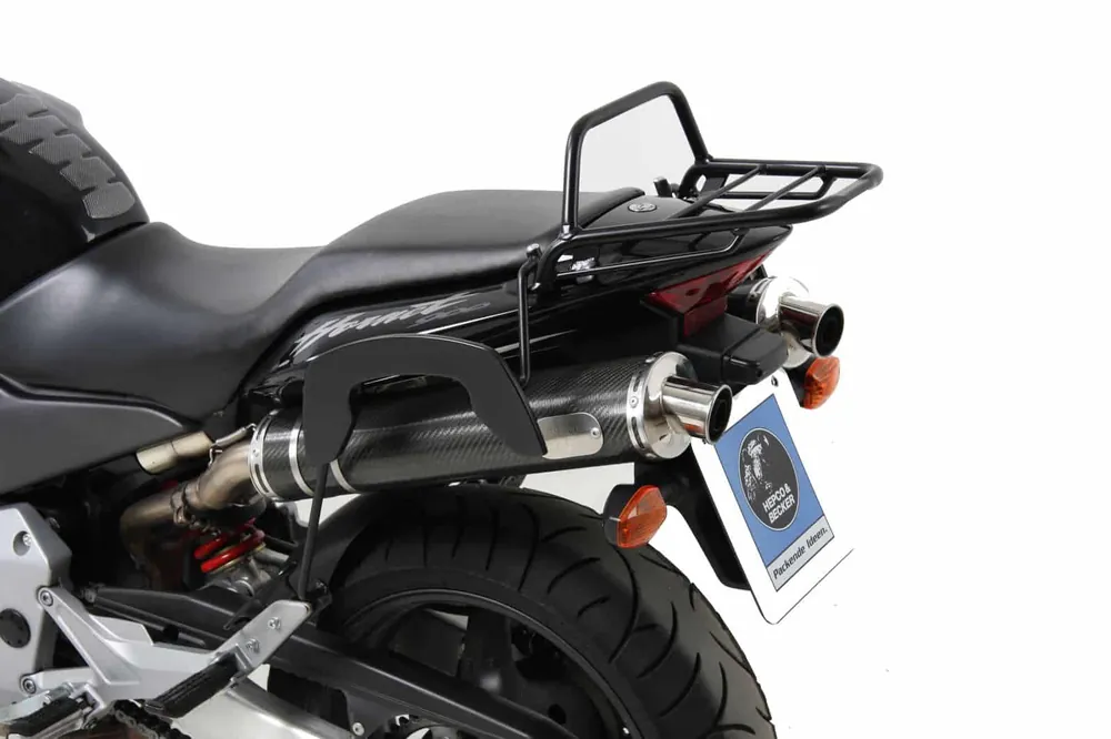 Porte-bagages tubulaire support de top case noir pour Honda CB 900 Hornet (02-05) Hepco & Becker Affaire À Saisir