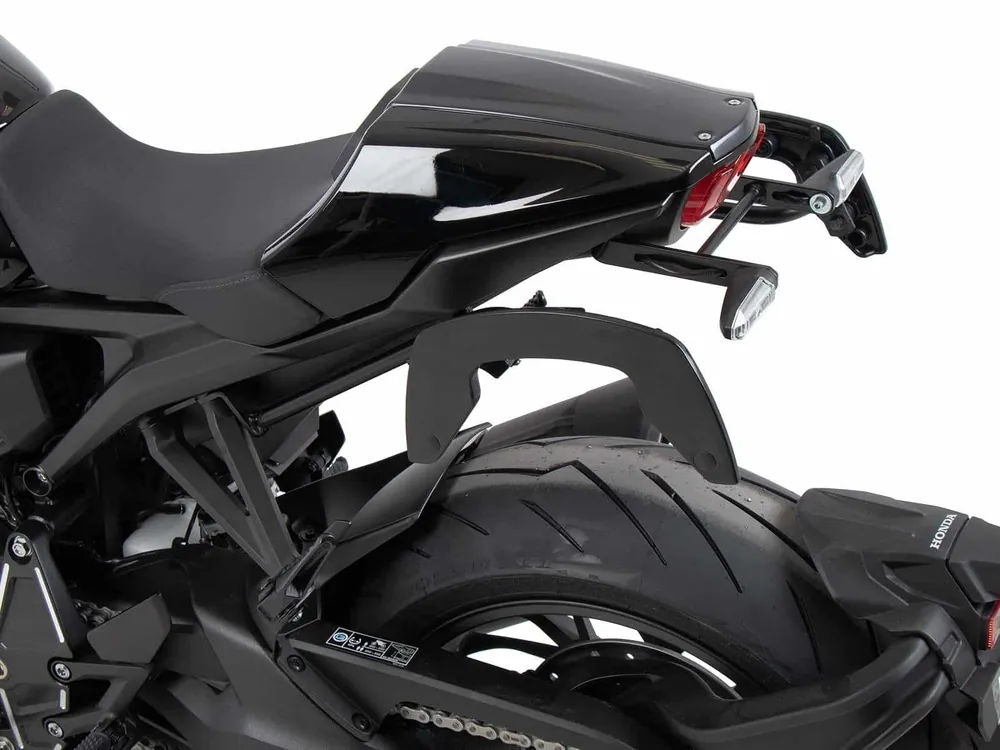 Supports latéraux C-Bow noirs pour Honda CB 1000 R (21-) Hepco & Becker Nouveauté