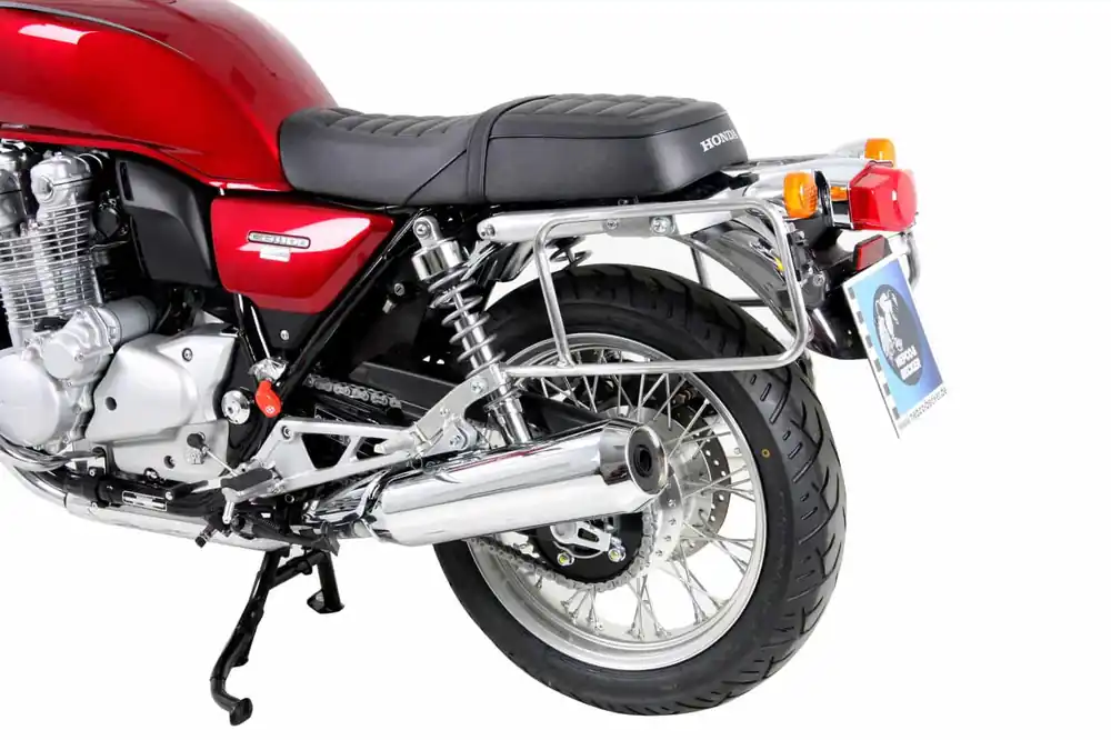 Porte-bagages latéraux Lock-it chromé pour Honda CB 1100 EX (14-16) Hepco & Becker Affaire À Saisir