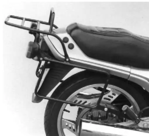 Commander Maintenant Pont à bagages tubulaire Support de top case et support de valises latérales pour Honda CBX 550 F /F2 (82-85) Hepco & Becke