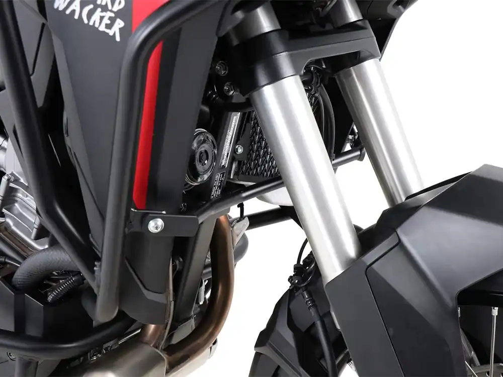 Vente Flash Etrier de renfort noir pour arceau de protection de réservoir H&B pour Honda CRF 1100 Africa Twin (20-23)
