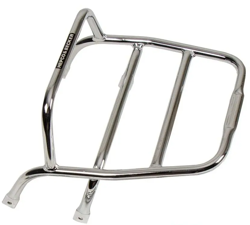 Porte-bagages tubulaire support de top case chromé pour Honda CX 500 Custom (79-84) Hepco & Becker Remise