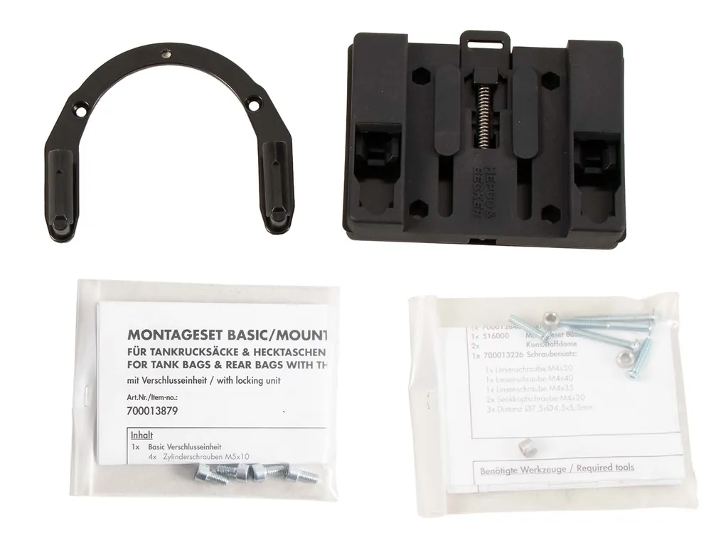 Anneau de réservoir Basic pour Honda MSX 125 /Grom (17-20) Hepco & Becker Usine Directe
