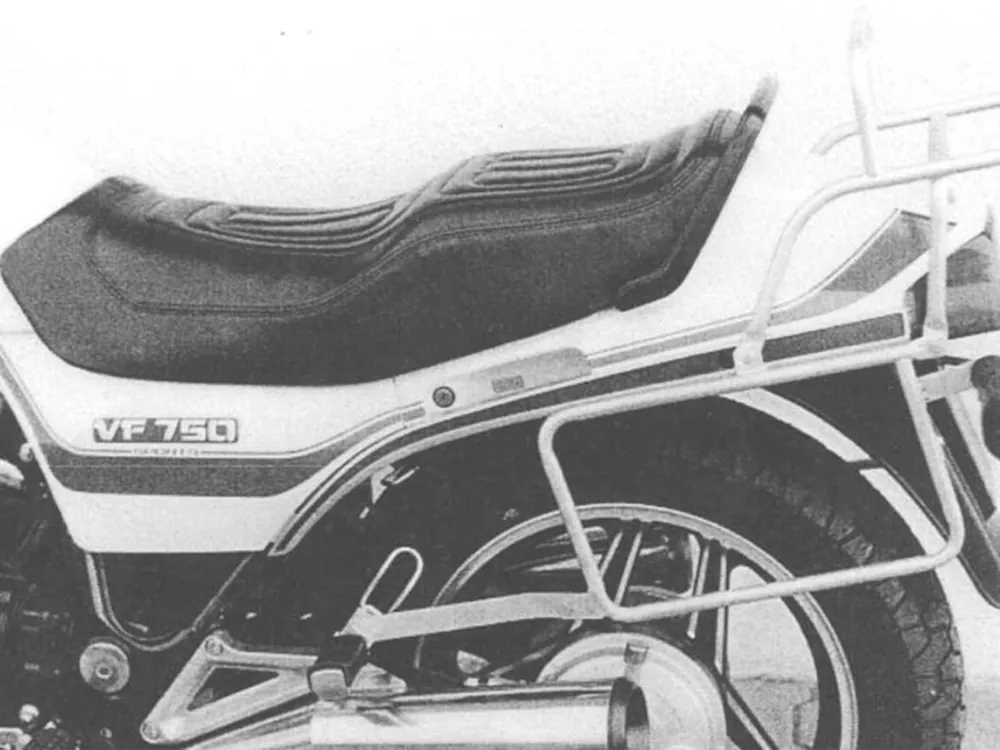 Porte-bagages tubulaire support de top case noir pour Honda VF 750 S (82-84) Original Hepco & Becker Expédition Rapide