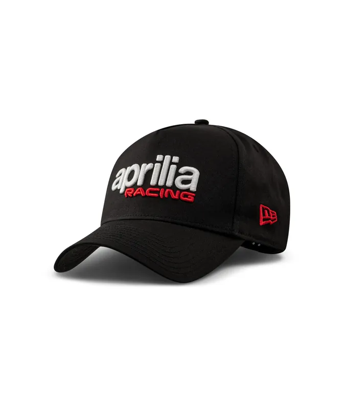 Paiement Sécurisé Casquette de baseball Aprilia Racing New Era 9Forty noire