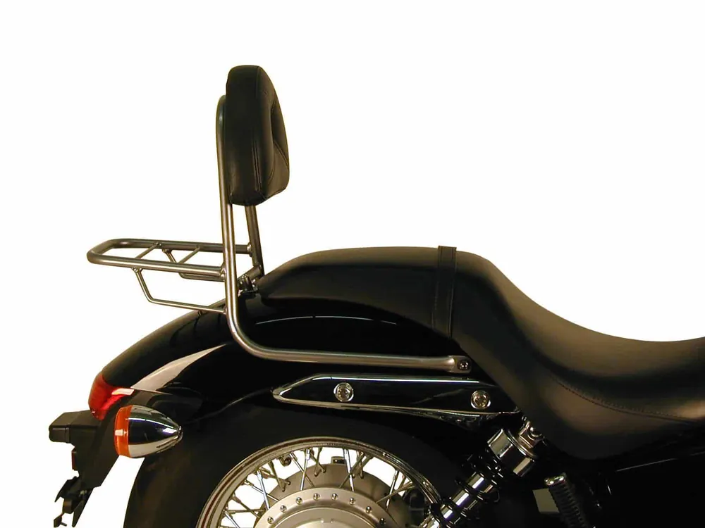 Prix Choc Sissybar avec porte-bagages chromé pour Honda VT 750 DC Shadow Spirit (07-13) Hepco & Becker